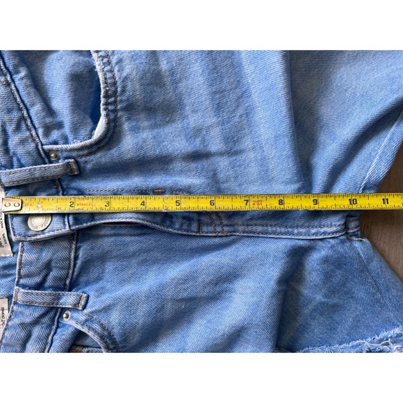 Bershka : straight cropped stripe side jeans - Picture 5 of 10